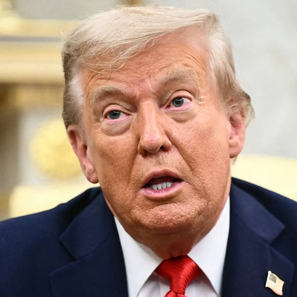 US-Präsident Donald Trump beantwortet am Montag Fragen von Reportern im Weißen Haus. (Archivbild)