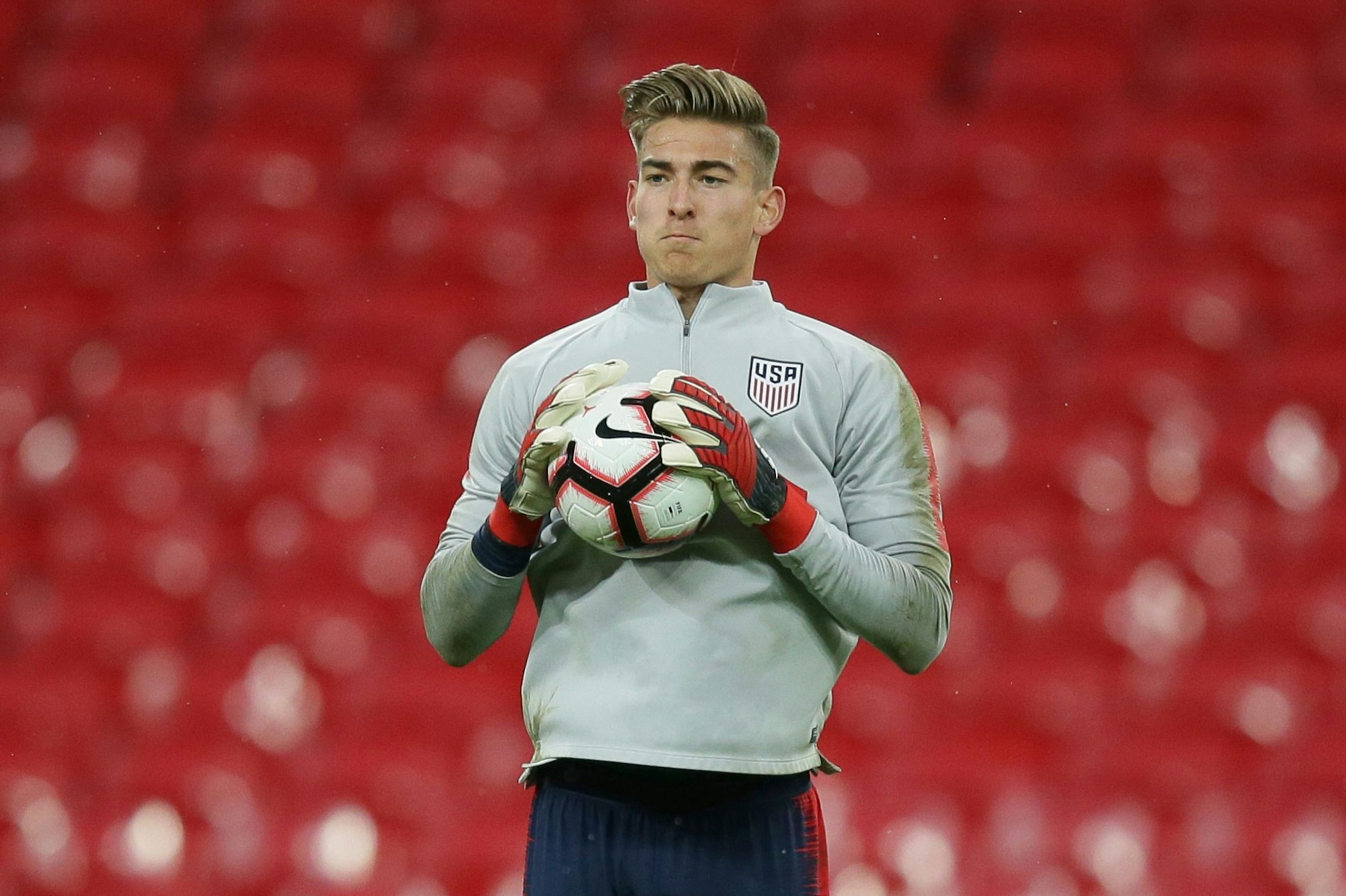 Jonathan Klinsmann könnte sein Debüt in der A-Nationalmannschaft der USA feiern. (Archivbild)