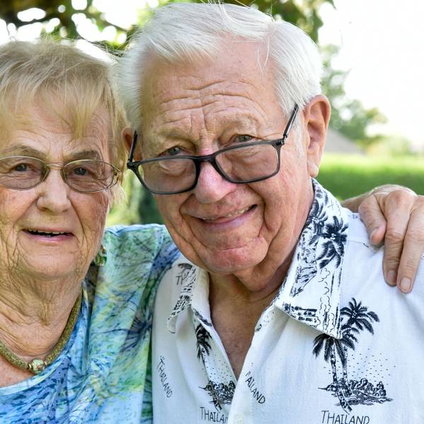 Zu sehen ist das Ehepaar Rita und Horst Landmann.