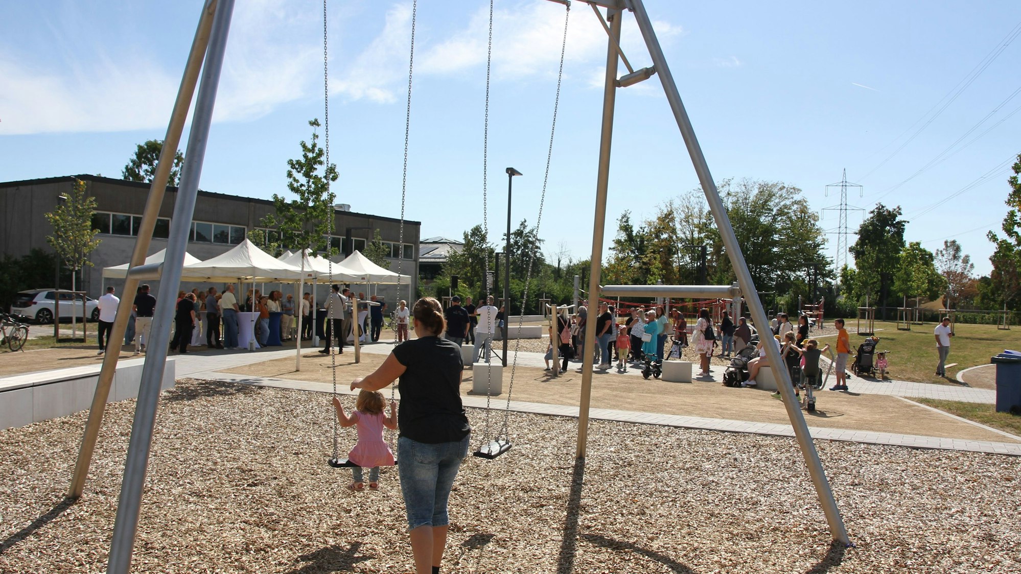 Eröffnung des Mehrgenerationenparks Sieglar