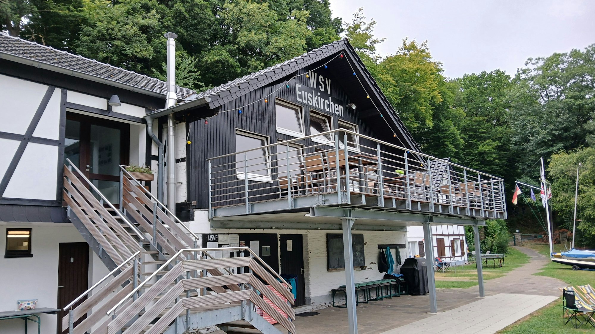 Das Bild zeigt das Vereinsdomizil.