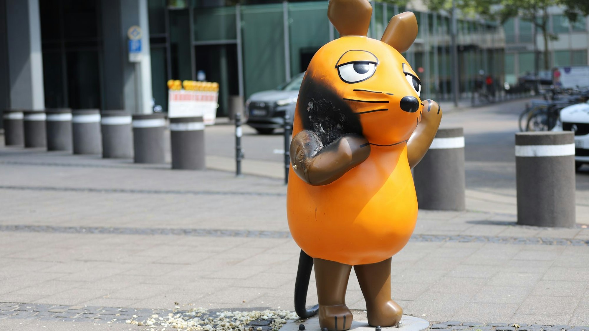 Die reparierte Maus soll nun wieder aufgestellt werden. (Archivbild)