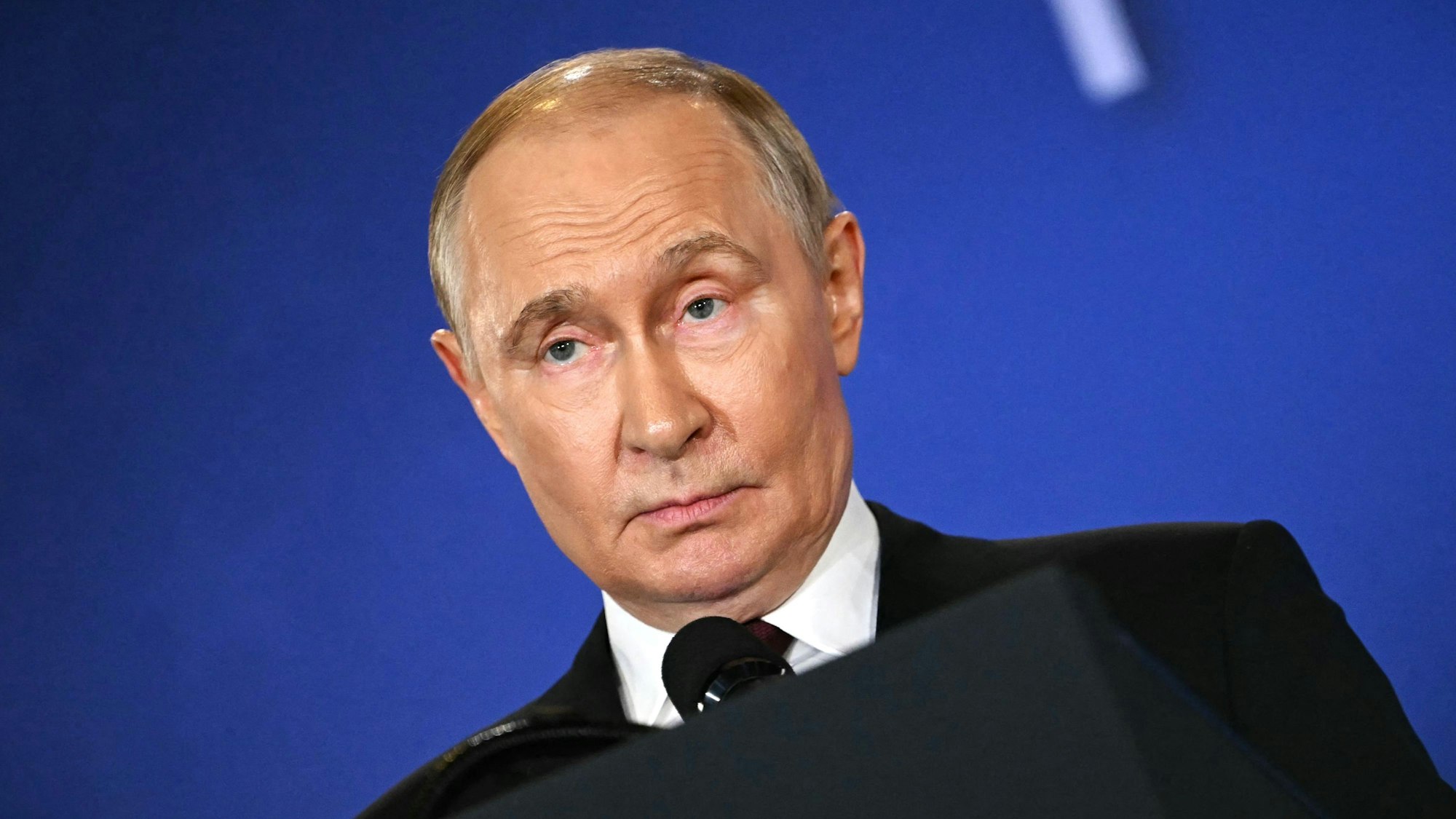 Kremlchef Wladimir Putin bleibt in der Ukraine auf Kriegskurs. Gespräche mit dem ukrainischen Präsidenten Wolodymyr Selenskyj lehnt Putin ab. (Archivbild)