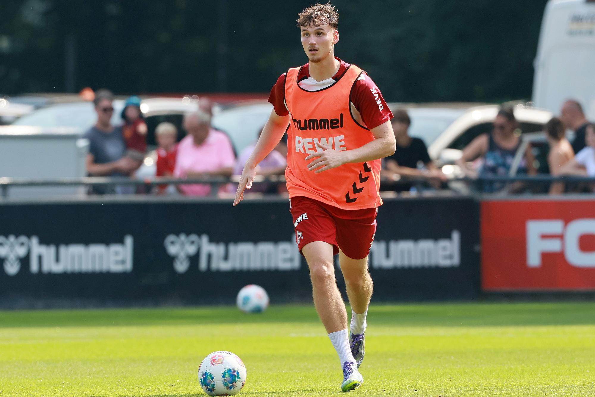 1. FC Köln, Training, Rav Van den Berg (1. FC Köln), 14.08.2025, Bild: Herbert Bucco