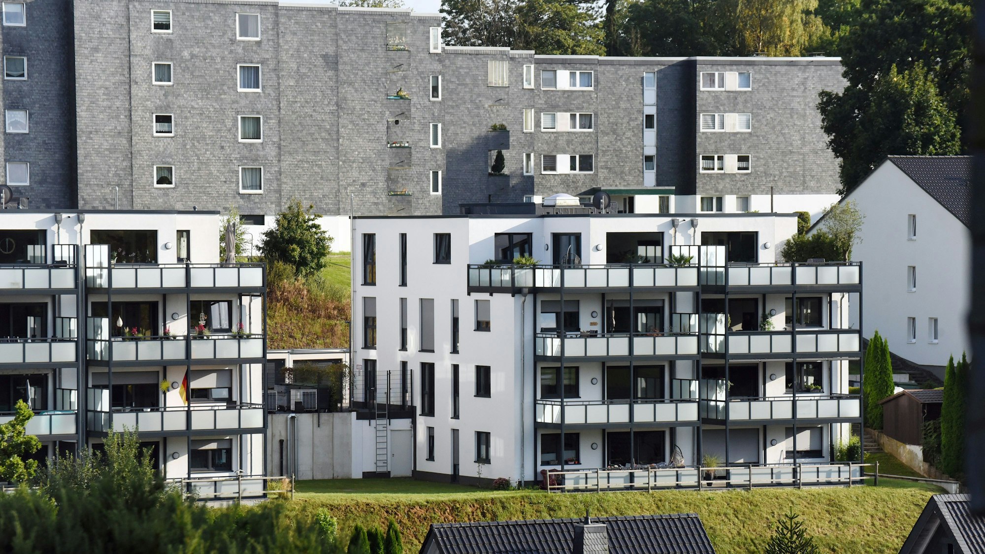 Das Fotto zeigt die Häuser an der Seilerstraße.