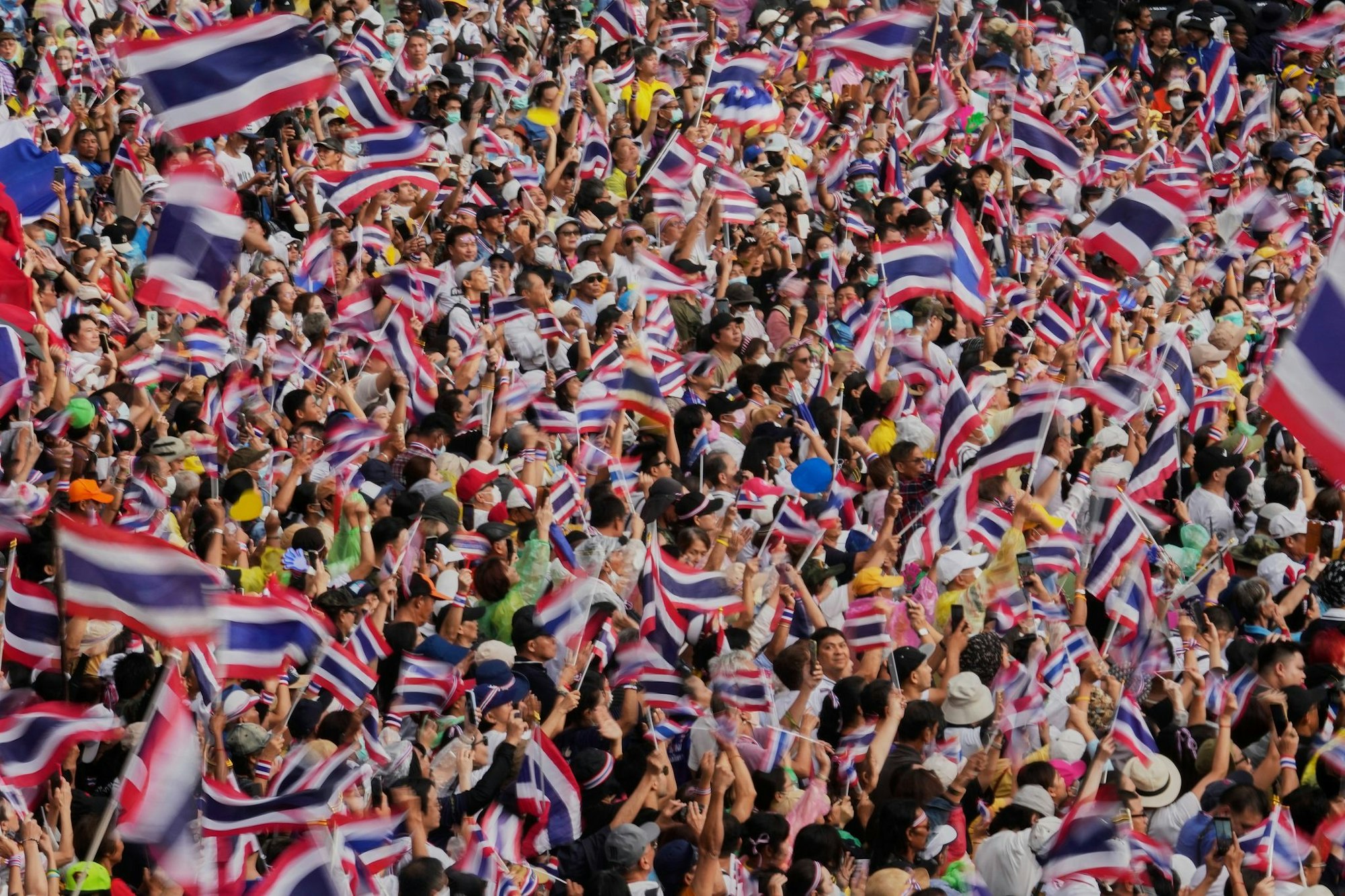 Nach dem geleakten Telefonat war es in Thailand zu Protesten gegen die Ministerpräsidentin gekommen.