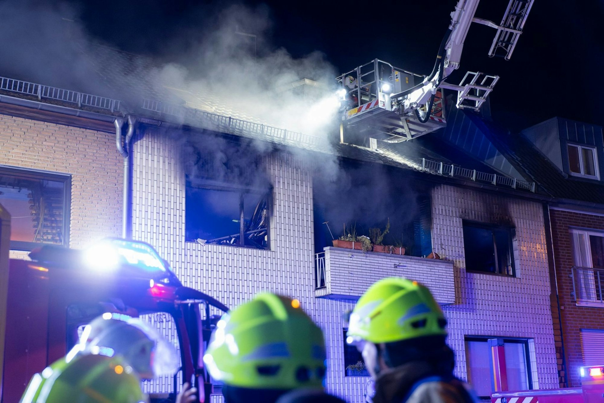 Die Feuerwehr war mit 85 Kräften im Einsatz.