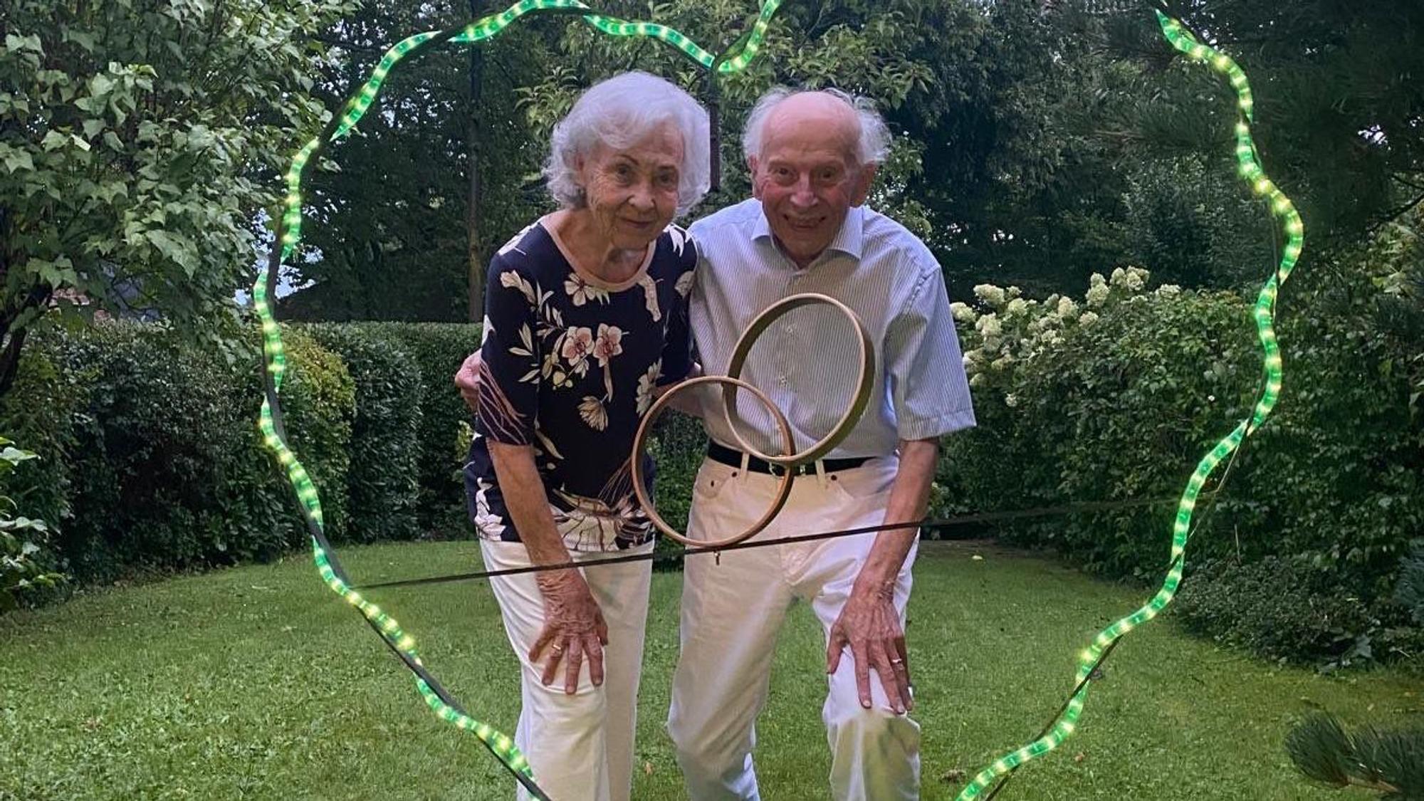 Heidi und Ulrich Reichel sind seit fast 70 Jahren verheiratet und die ältesten Teilnehmenden der Spendenaktion.