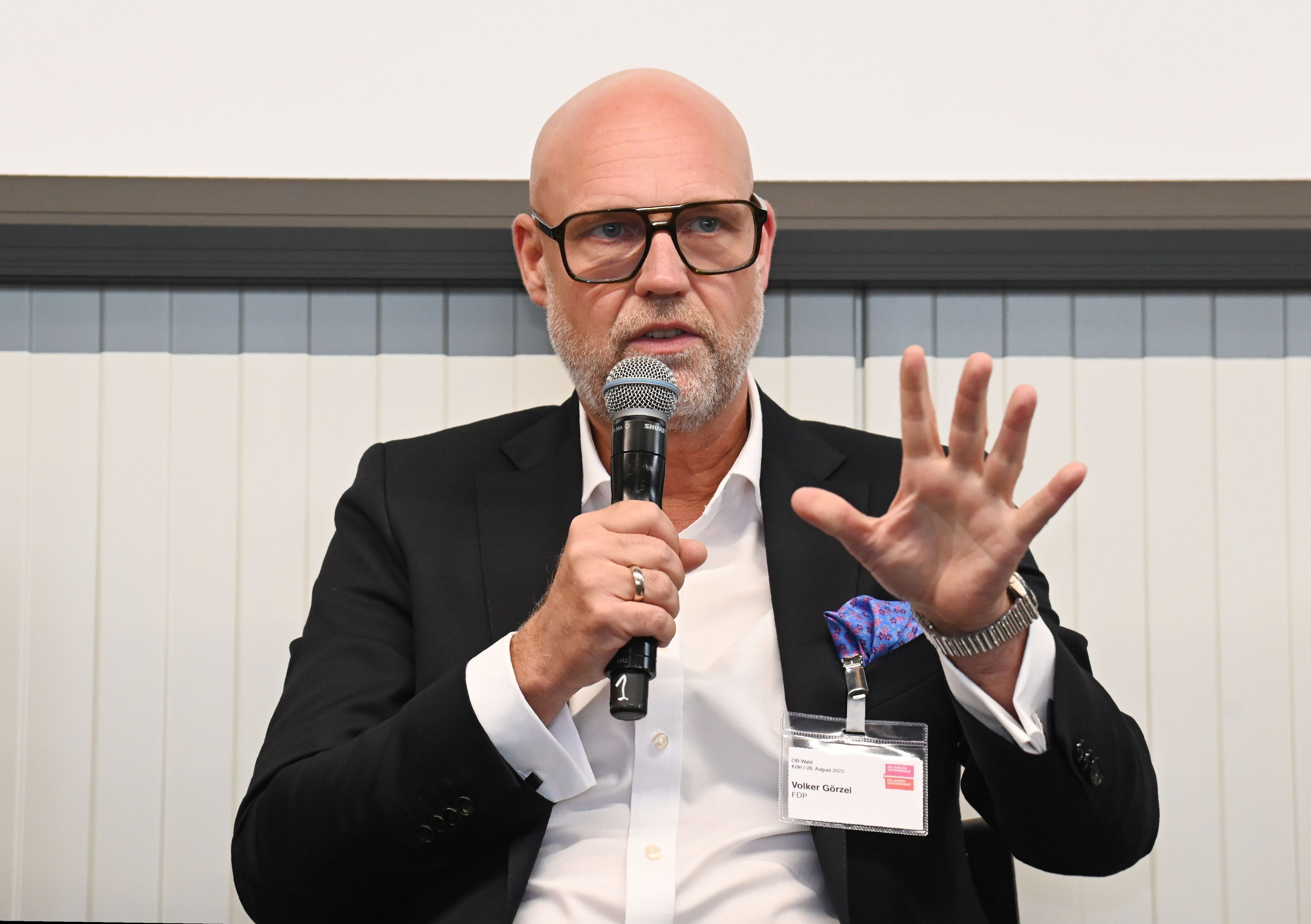 Volker Görzel, Fraktionschef von FDP/KSG.