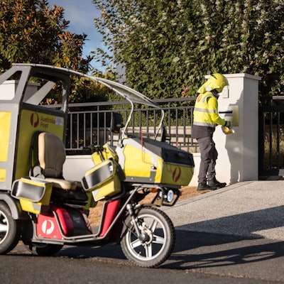 Im Dienste der Australia Post steht auch der gefeierte Zusteller Gurpreet Singh. dpa