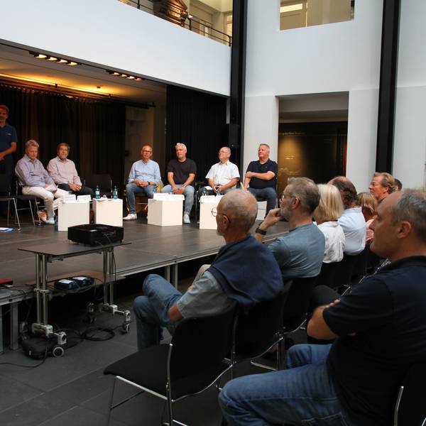 Thema Verkehrswende: Siegburger Kommunalpolitiker hatte der ADFC zur Podiumsdiskussion ins Stadtmuseum geladen.