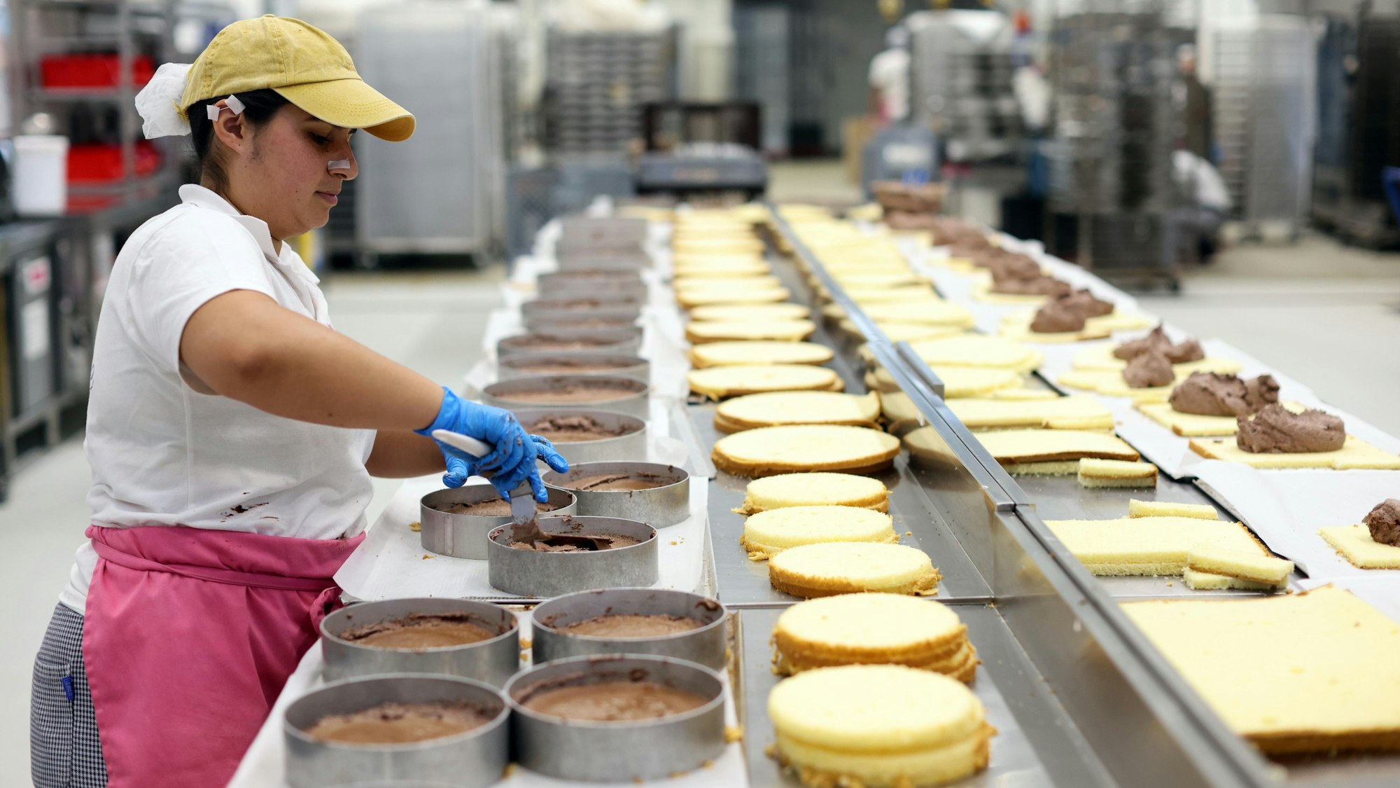 Die Backstube. Recht groß, aber immer noch traditionell.