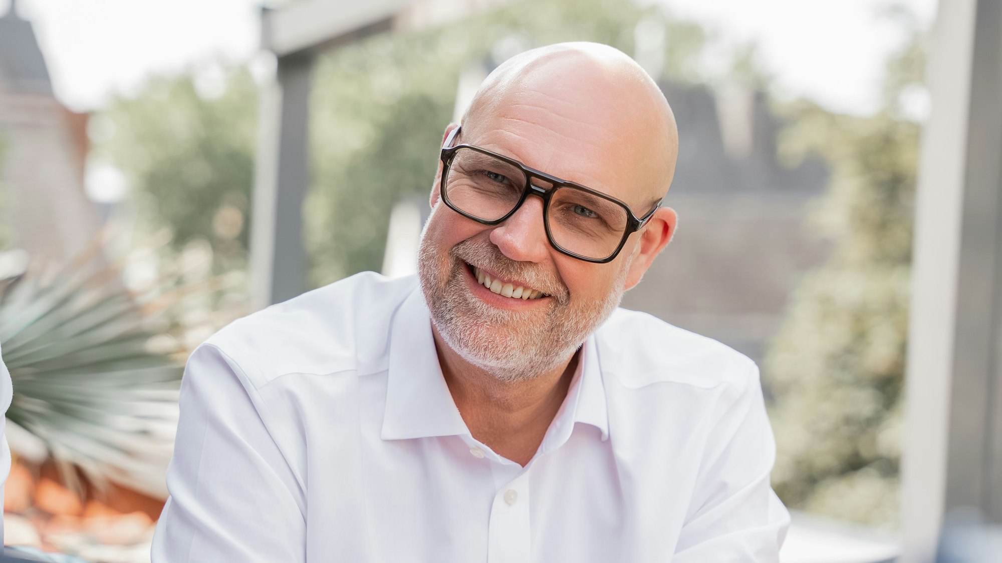 Volker Görzel von der FDP bewirbt sich um das Amt des Oberbürgermeisters bei der Kommunalwahl 2025.