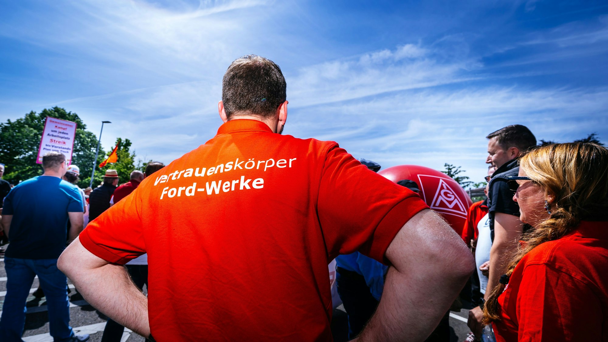 Im Mai haben die Mitarbeitenden von Ford einen ganzen Tag die Arbeit niedergelegt.