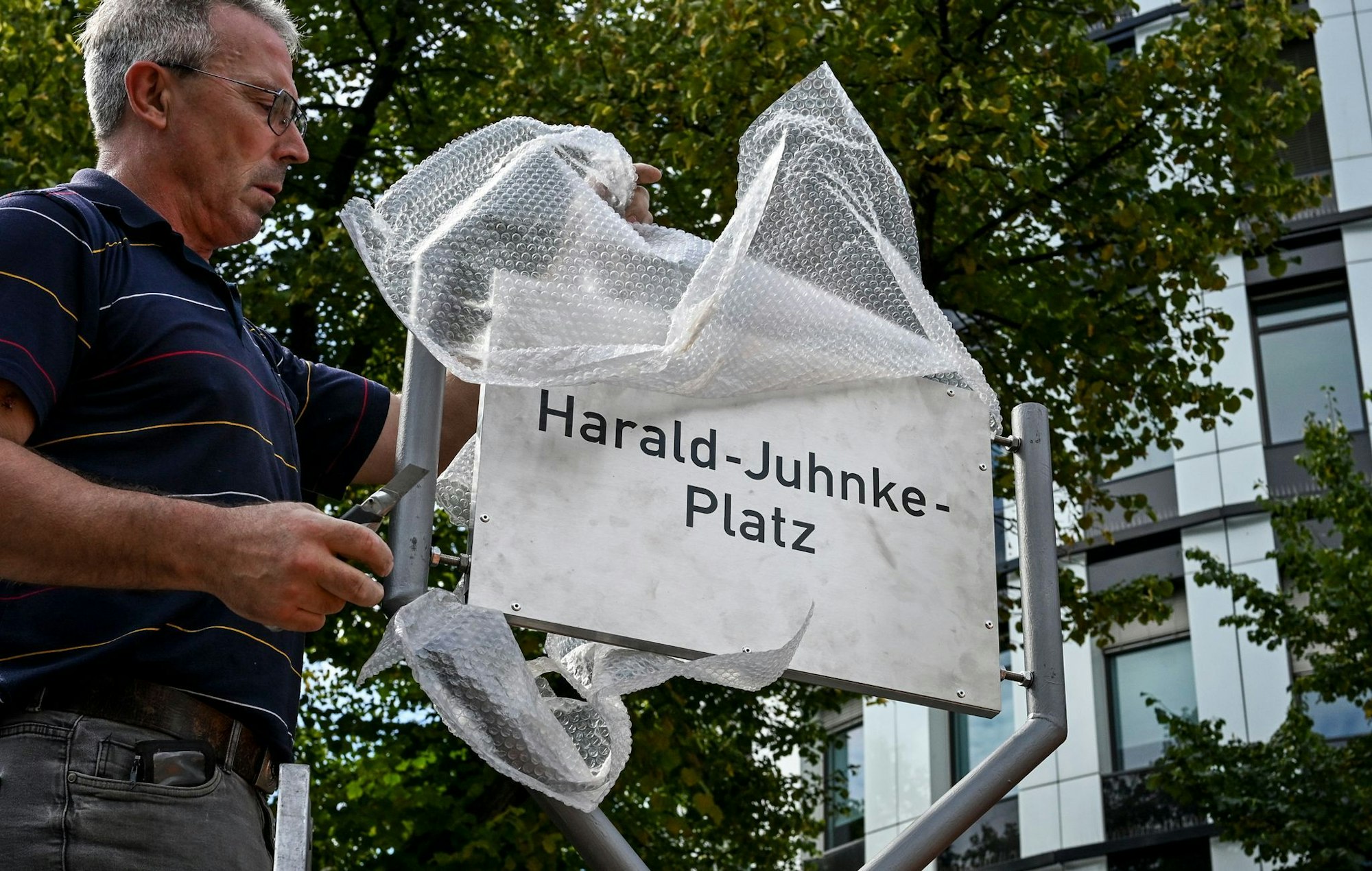 In Charlottenburg gibt es jetzt einen Harald-Juhnke-Platz.