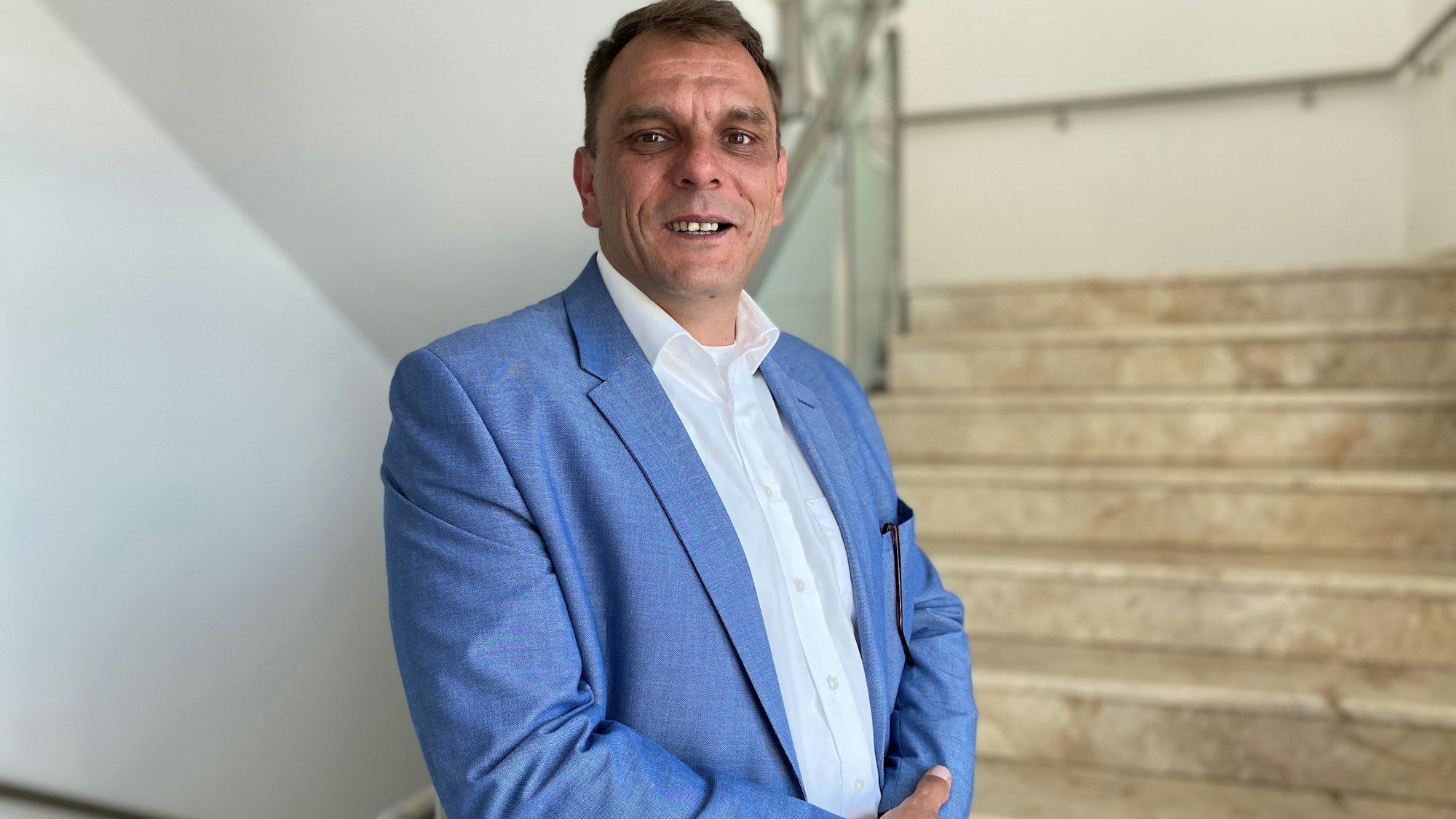 Zu sehen ist Michael Loosen.