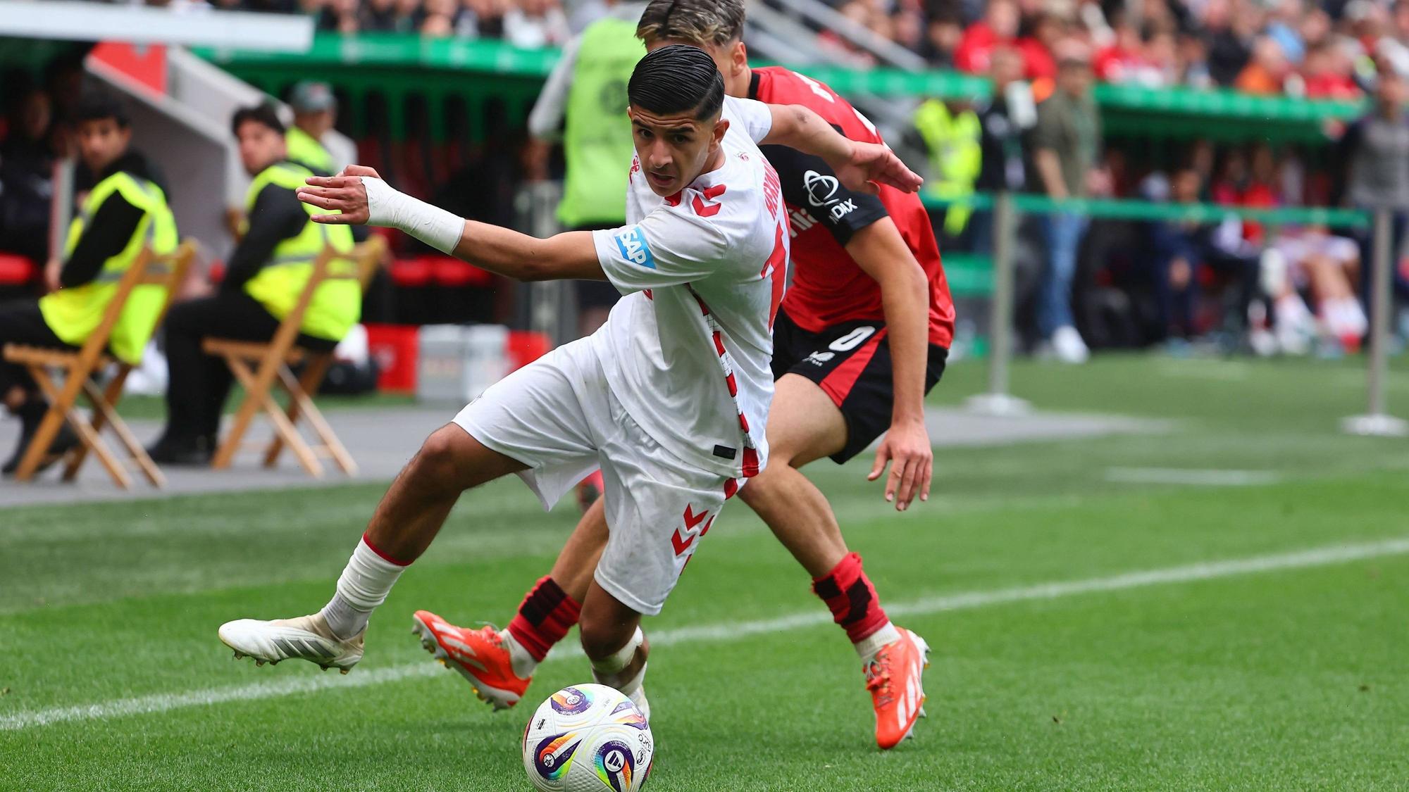 Kian Hekmat, hier im Einsatz des U19-Finale, wird sich Fortuna Köln anschließen