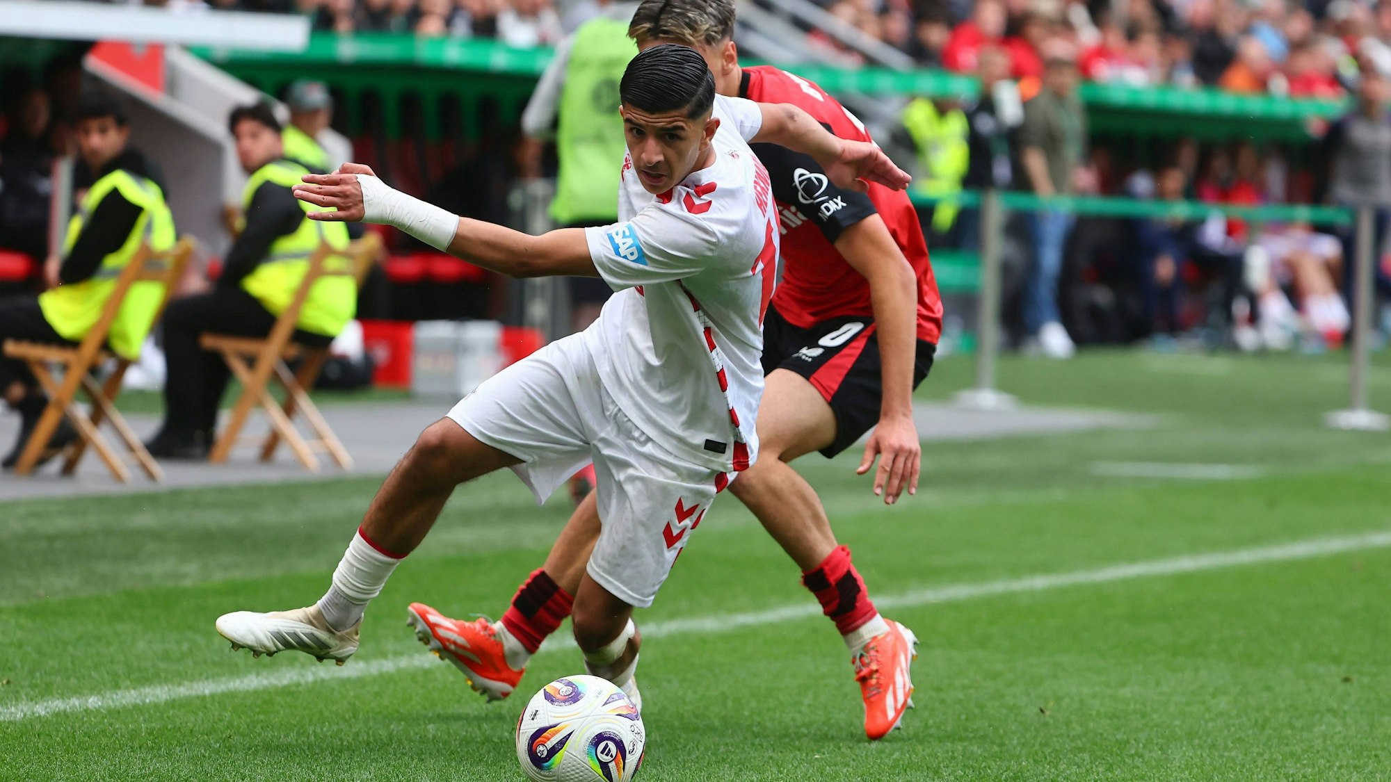 Kian Hekmat, hier im Einsatz des U19-Finale, wird sich Fortuna Köln anschließen