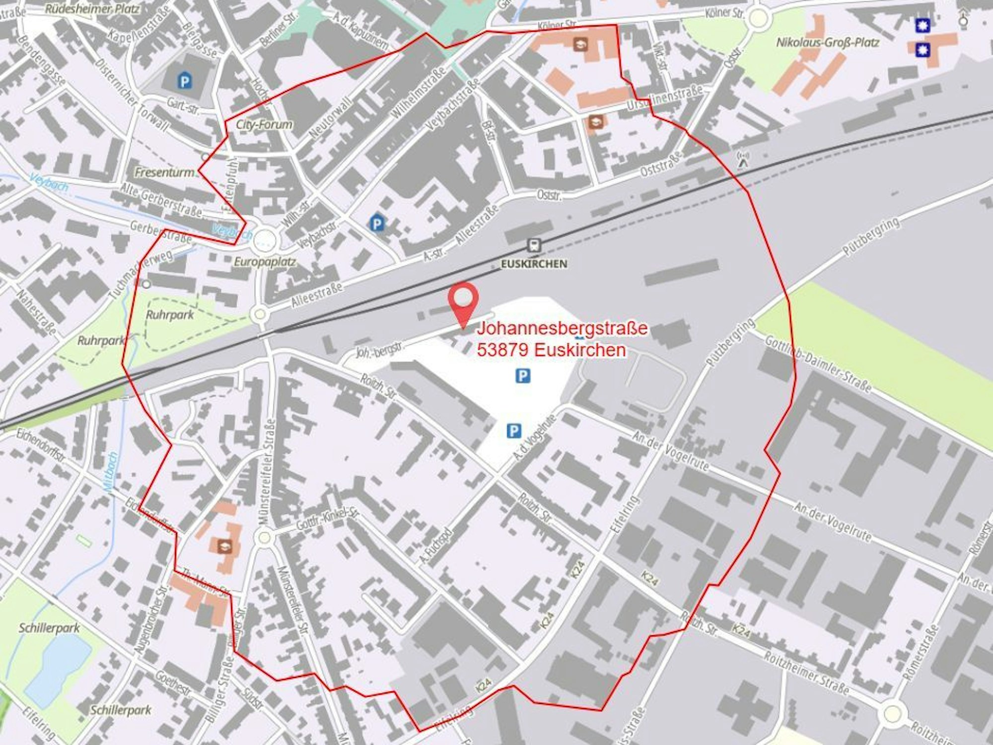 Die Stadt Euskirchen hat den Evakuierungsradius neu festgelegt