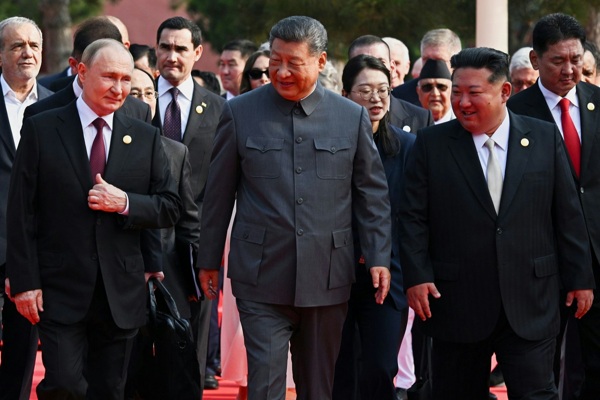 Putin und Xi philosophieren über die Kunst, noch älter zu werden.