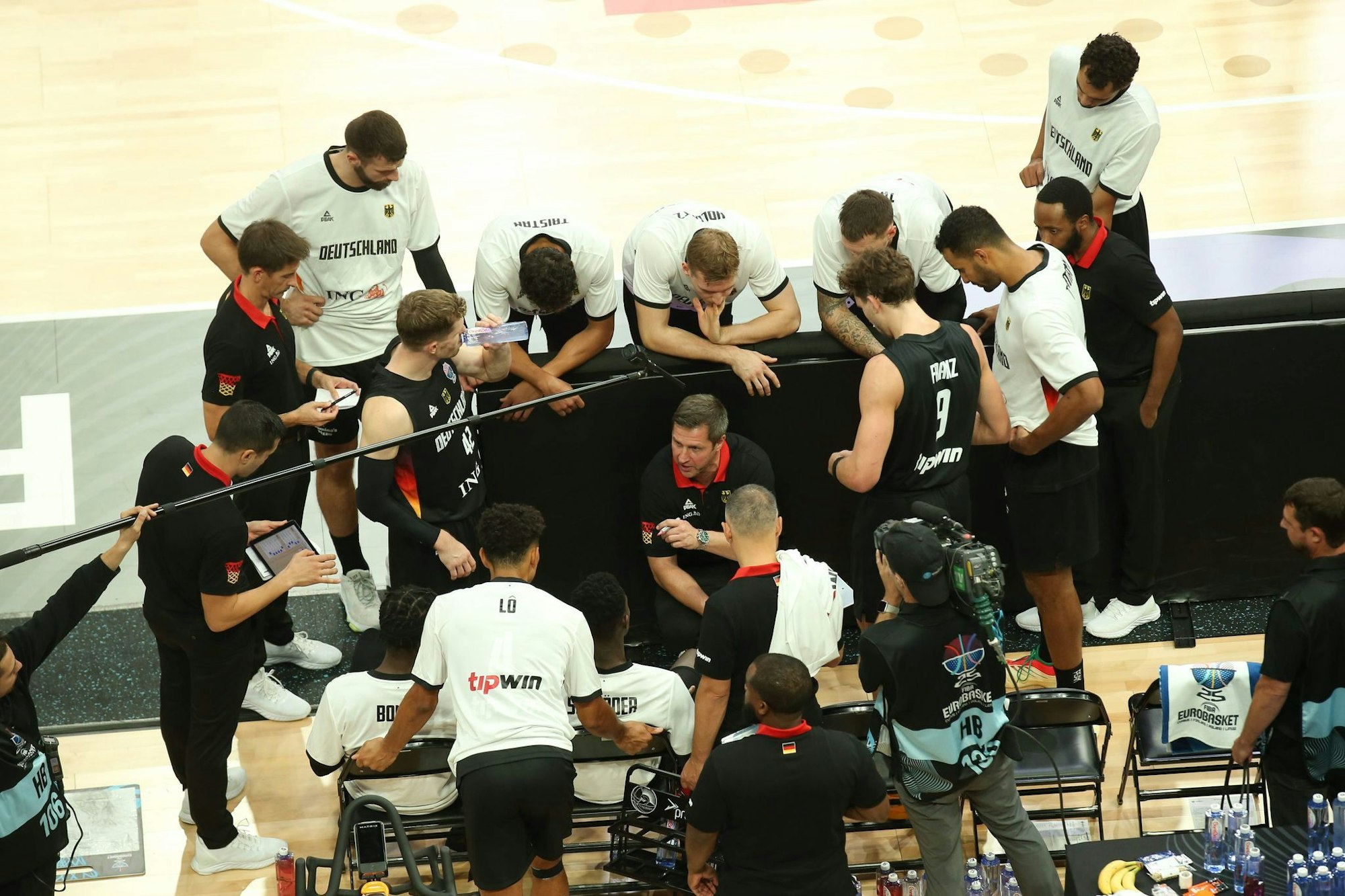 Eingeschworenes Team: Weltmeister Deutschland peilt EM-Gold an.