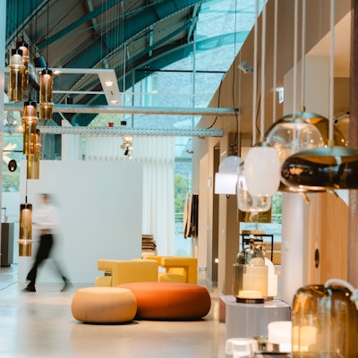 Designer-Möbel werden auf der idd unter anderem in der Design Post gezeigt.