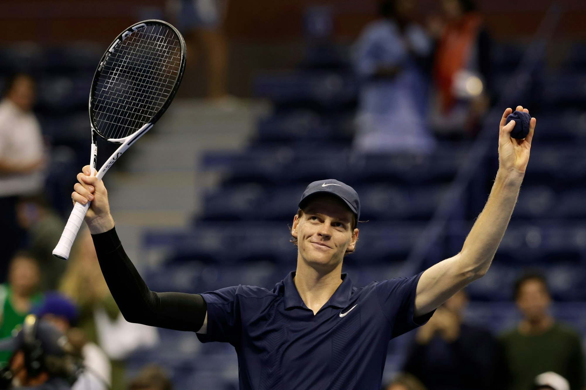 Jannik Sinner stürmte ins Halbfinale der US Open.
