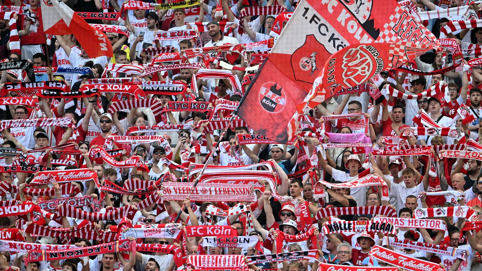 Sie sind an der Macht: Die Fans des 1. FC Köln