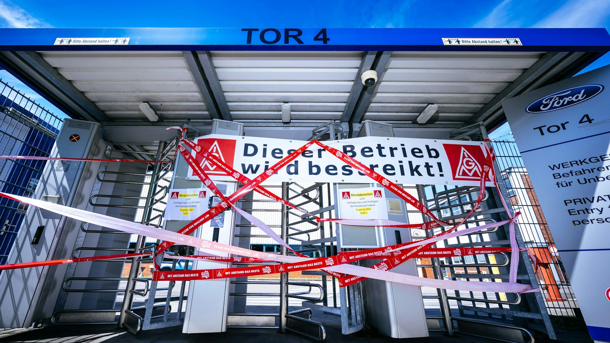 Mitte Mai hatte ein Streik bei Ford die Produktion für einen Tag lahmgelegt.