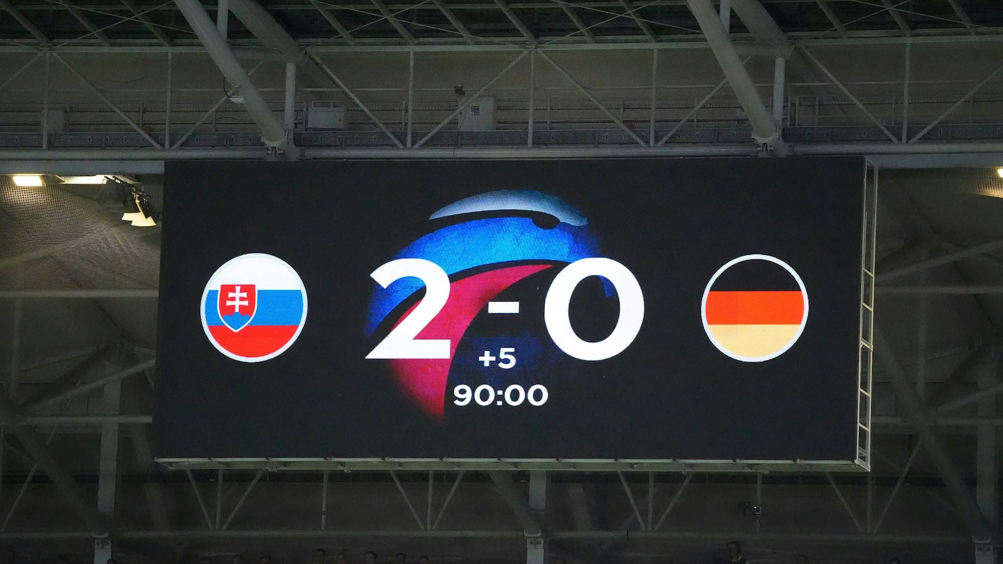 Endstand in Bratislava