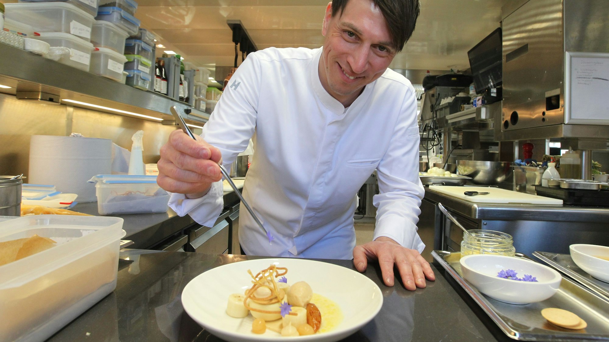 André Siebertz will als Patissier neue Akzente setzen.