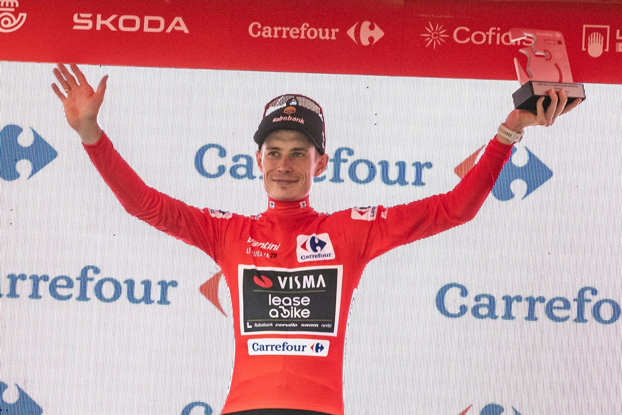 Jonas Vingegaard ist weiter Gesamterster bei der Vuelta. (Archivbild)