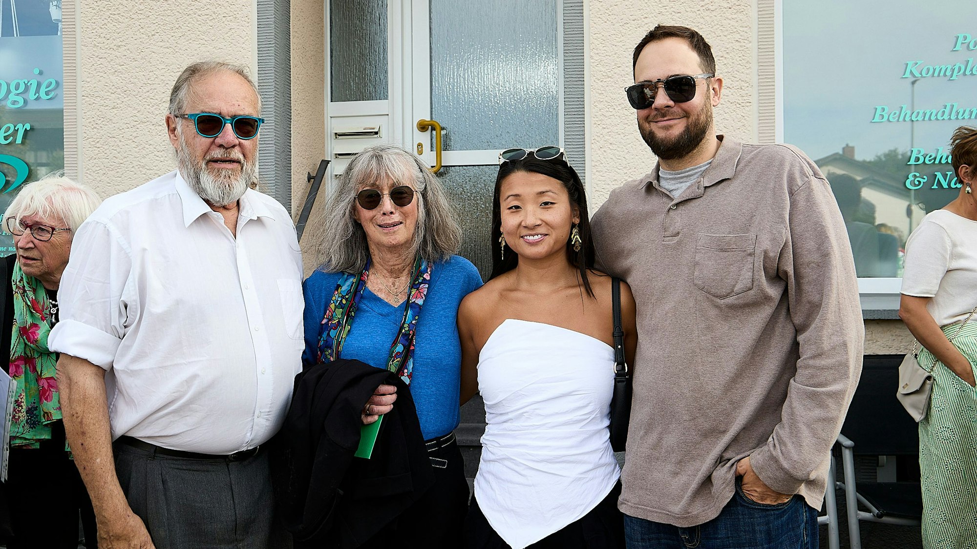 Jim Vacca, Jacqueline Schwarz, Emma und Daniel Vacca (v.l.)