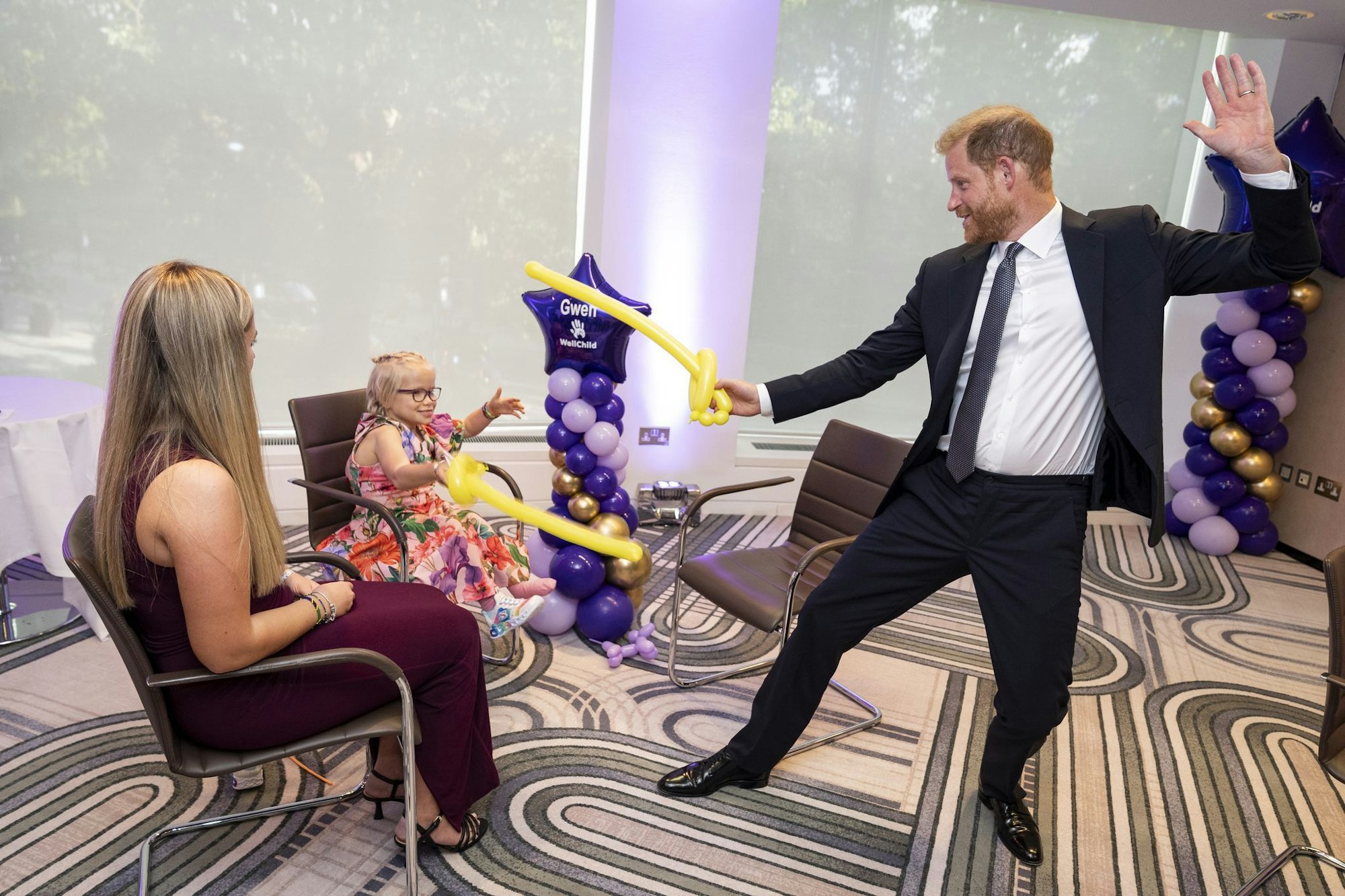 Prinz Harry ist zurück in London.