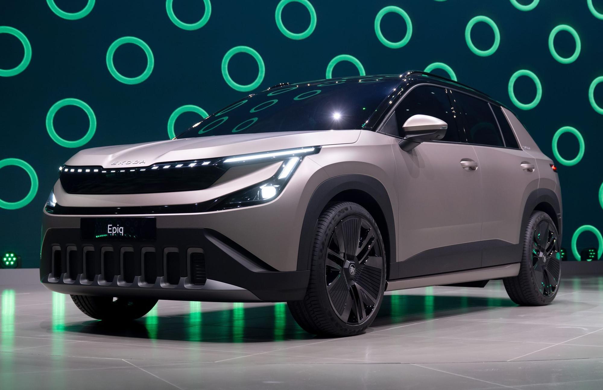 Skoda präsentiert auf der IAA mit dem Epiq ein kleines SUV von 4,16 Metern Länge.