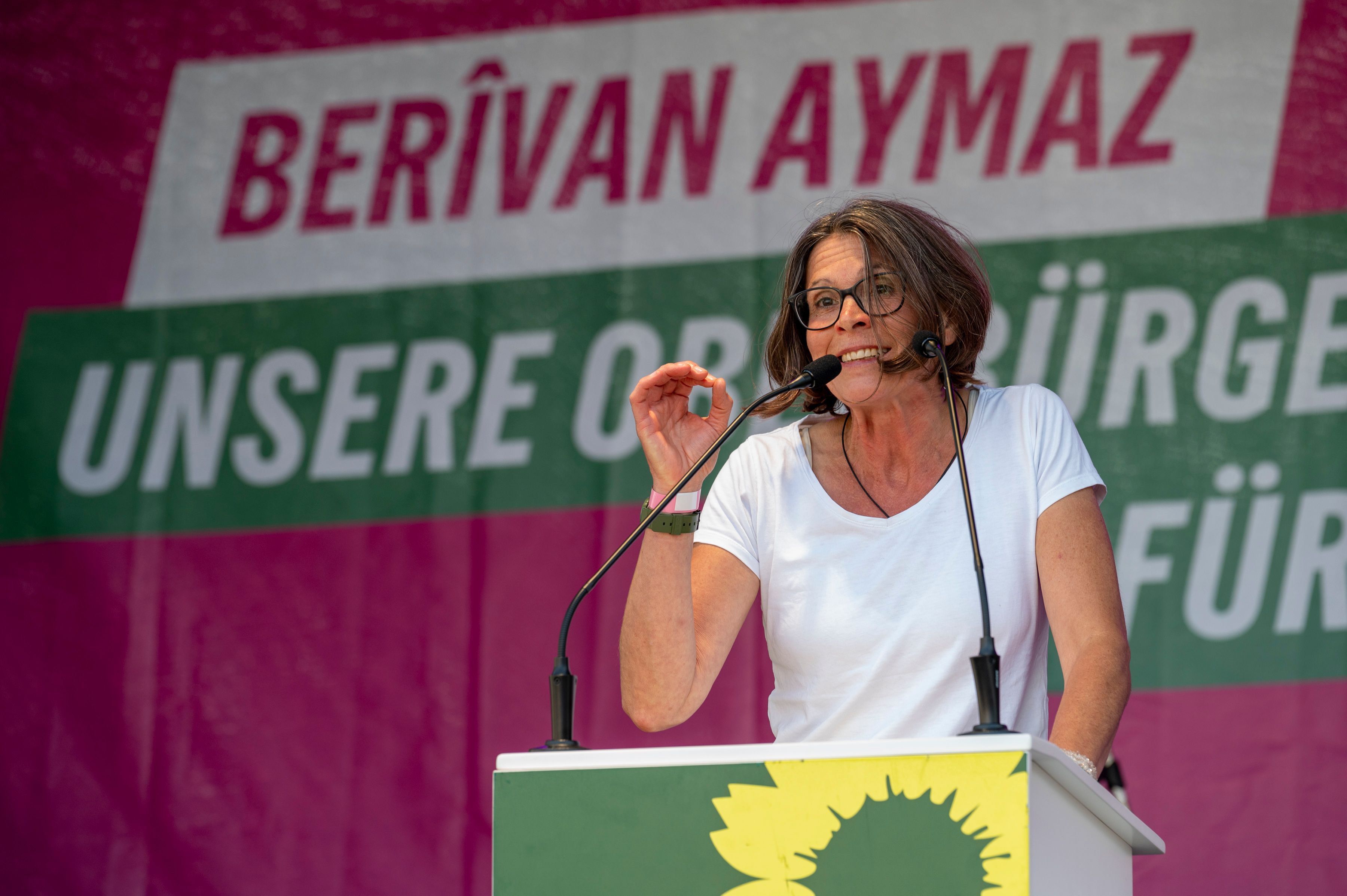 Grünen-Fraktionschefin Christiane Martin.