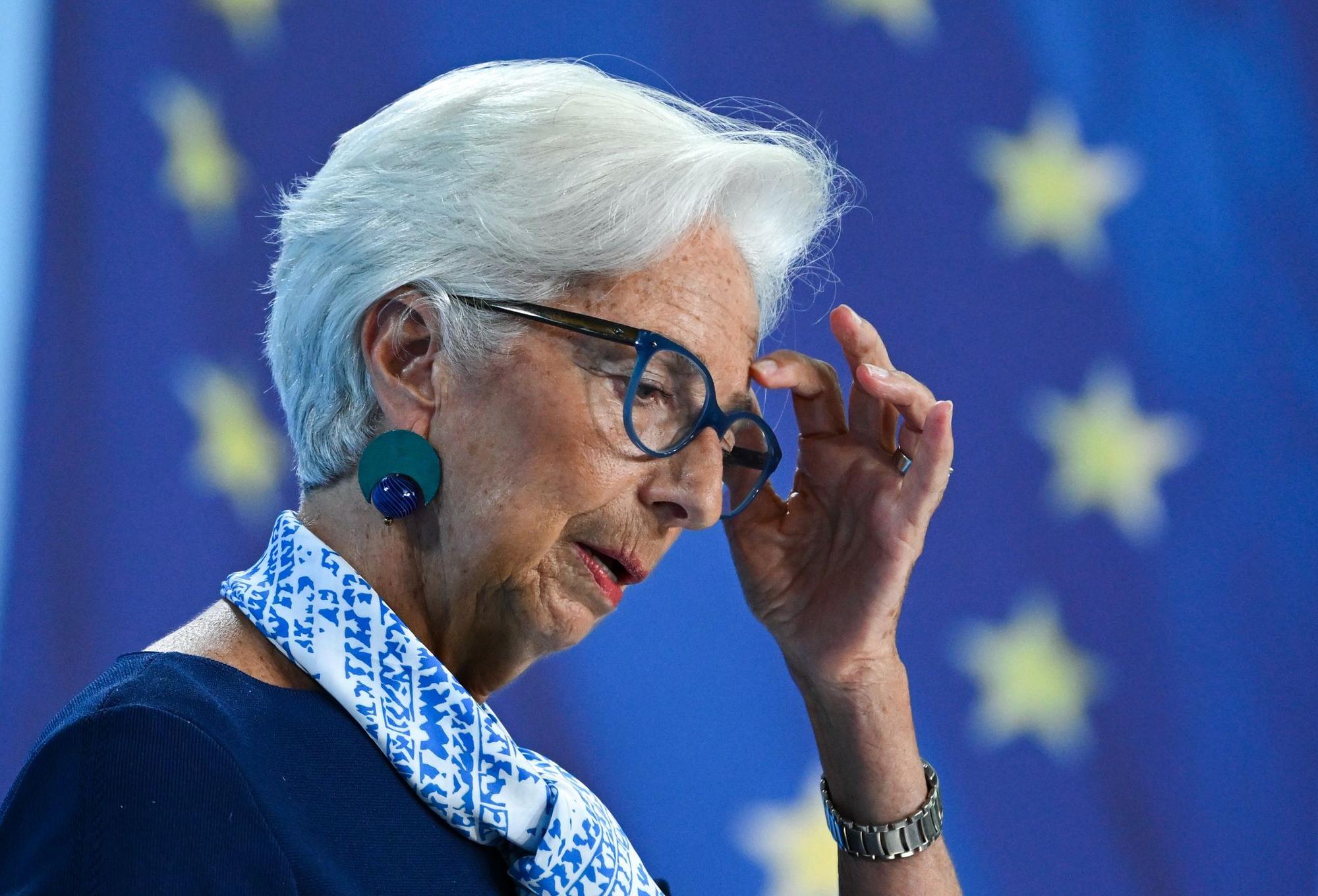 EZB-Präsidentin Lagarde: Wie geht die Notenbank mit der Frankreich-Krise um? (Archivbild)