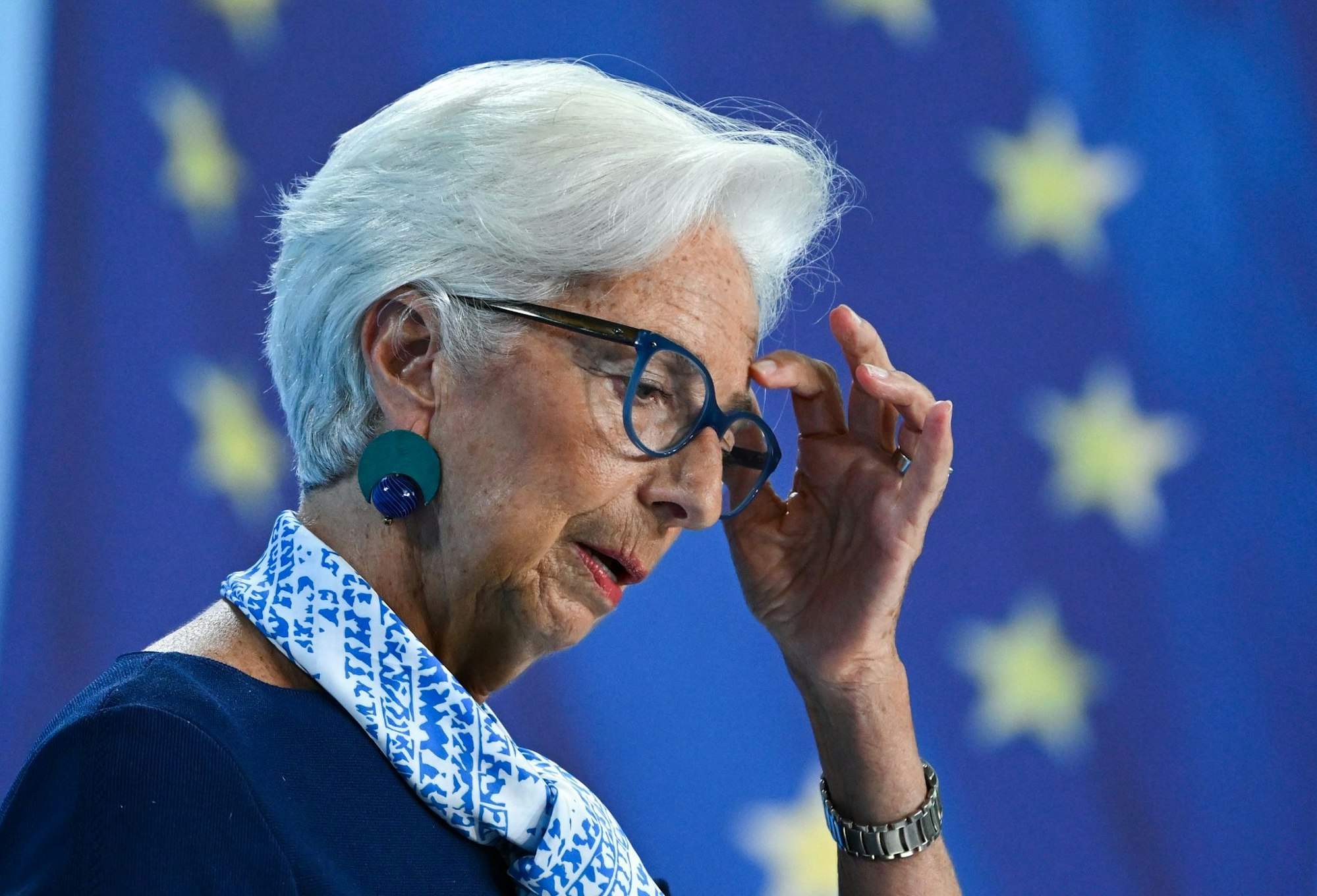 EZB-Präsidentin Lagarde: Wie geht die Notenbank mit der Frankreich-Krise um? (Archivbild)