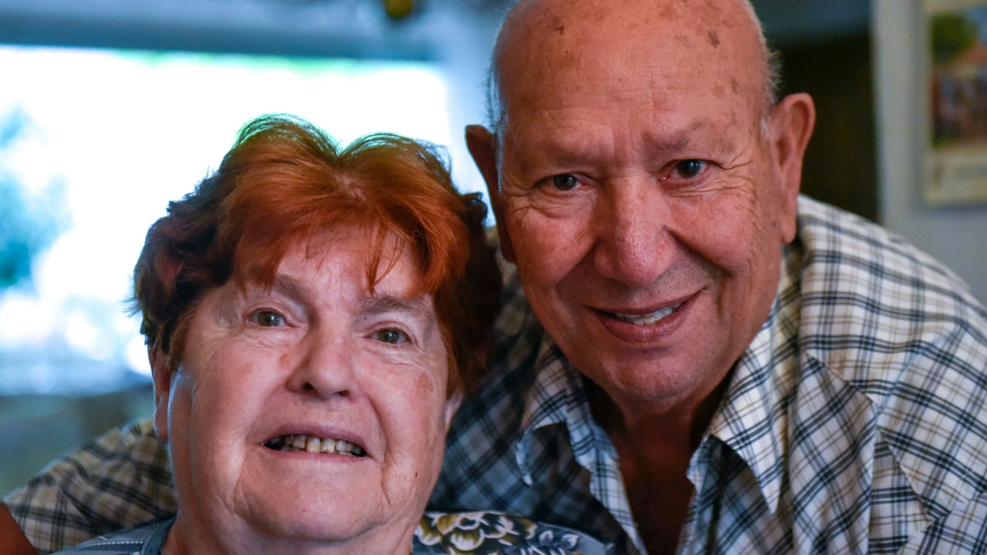 Zu sehen sind Lieselotte und Calogero La Greca.