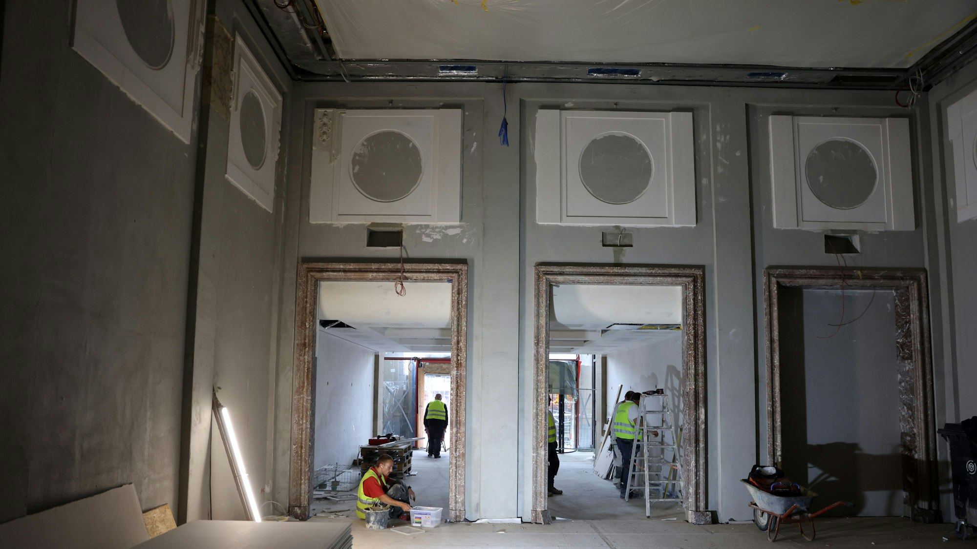 Das Foyer im Dom-Hotel