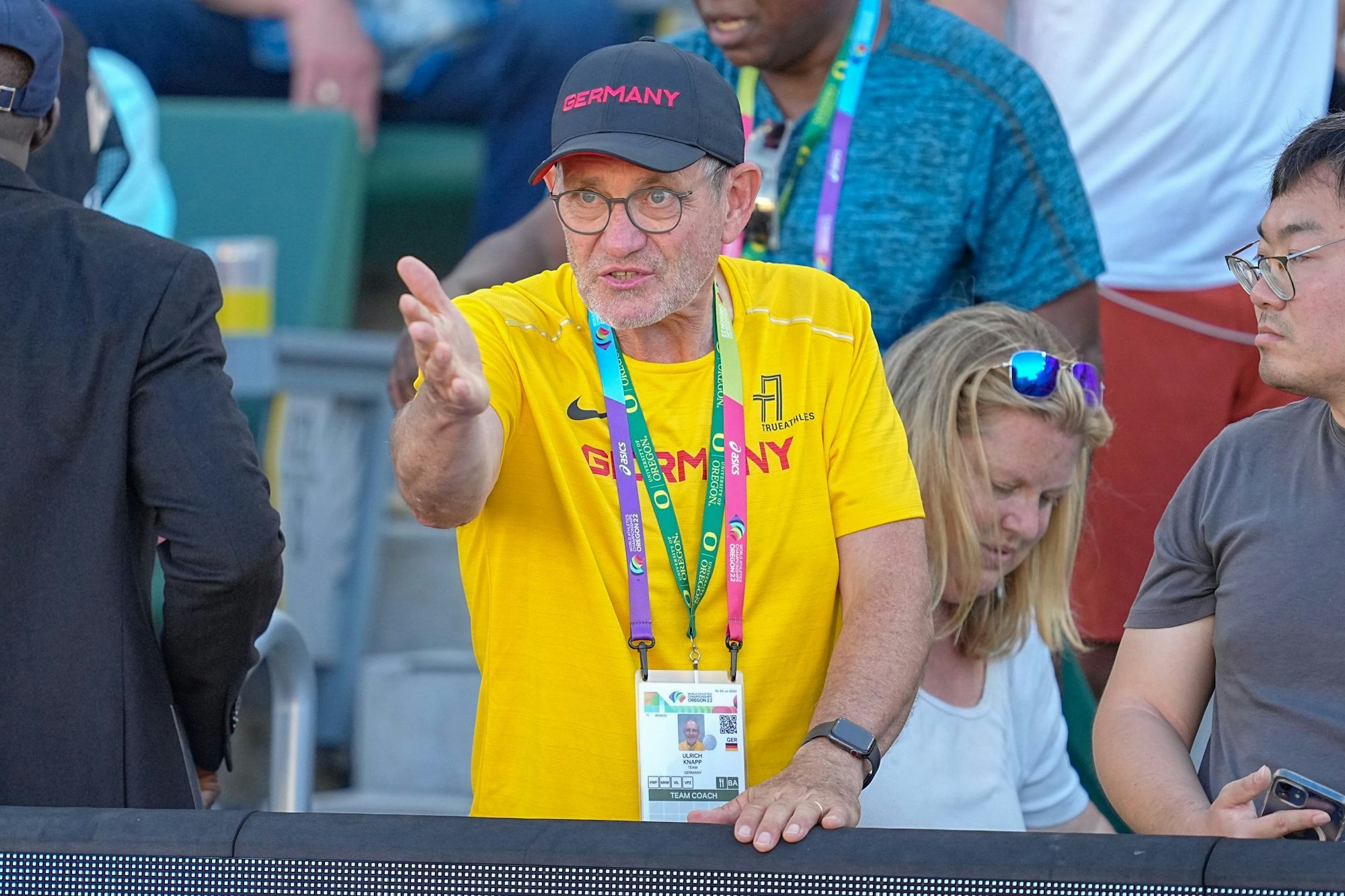 Trainer Ulli Knapp ist auf die WM gespannt. (Archivbild)