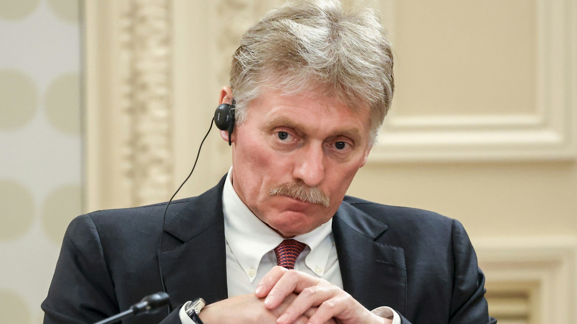 Kremlsprecher Dmitri Peskow (Archivbild)
