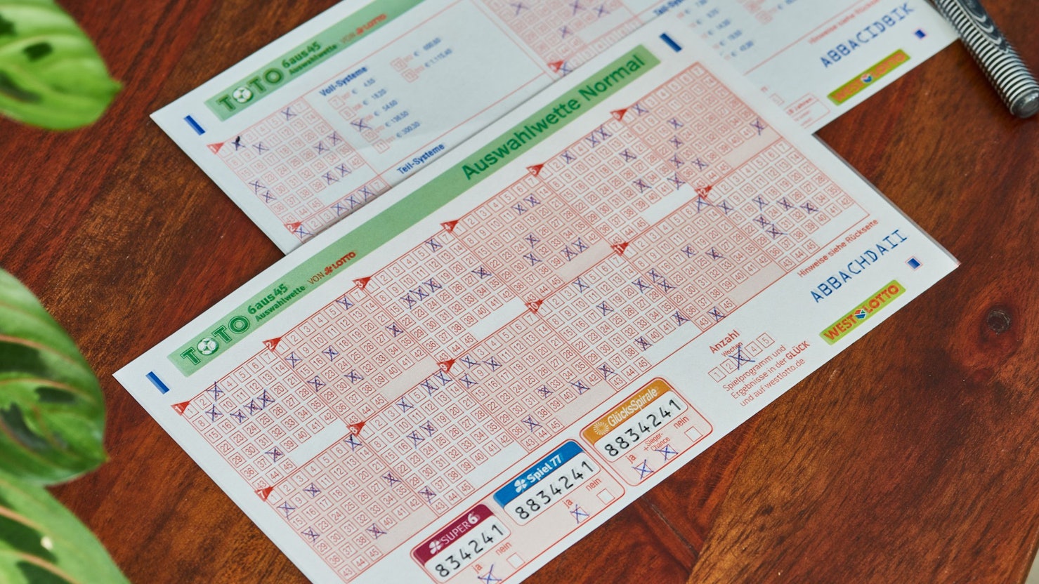 Bei der TOTO 6aus45 Auswahlwette kommt es auf die Unentschieden an.
