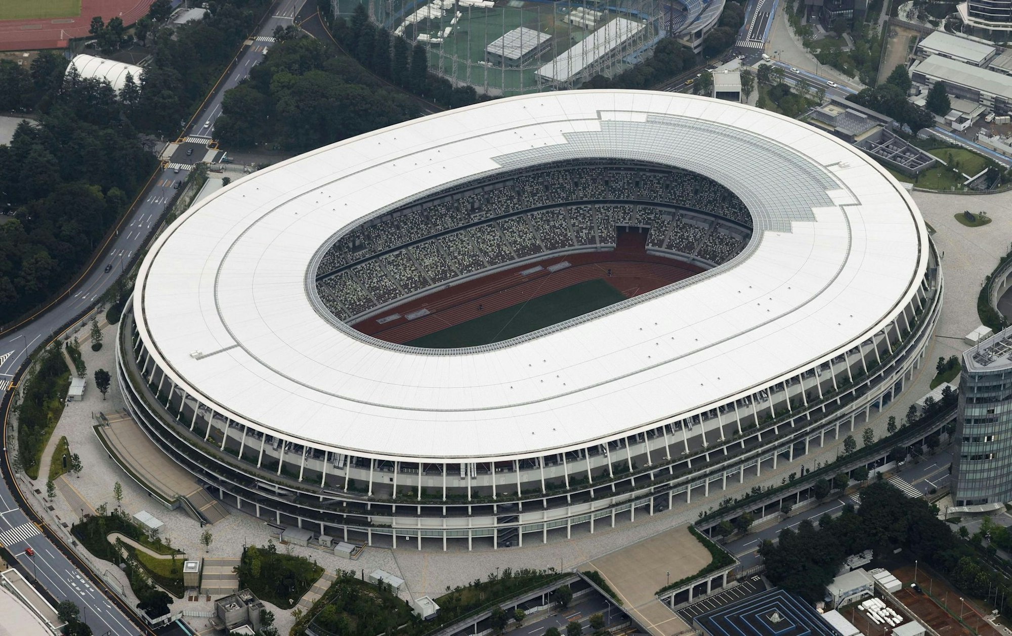 Das Nationalstadion in Tokio ist der Hauptaustragungsort der Leichtathletik-WM.