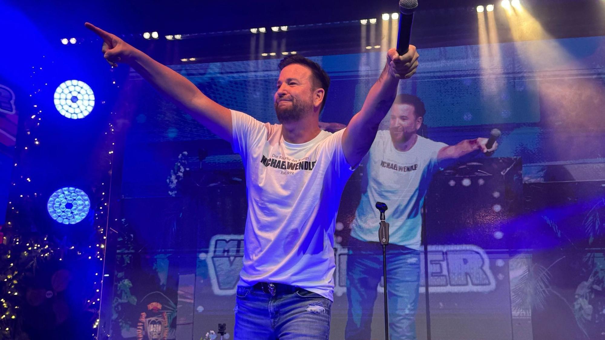 Für Wendler war es der erste Mallorca-Auftritt nach jahrelanger Pause.