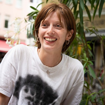 Relaxen am Brüsseler Platz: Das Hallmackenreuther hat Louisa Beck schnell zum Lieblingsort auserkoren.