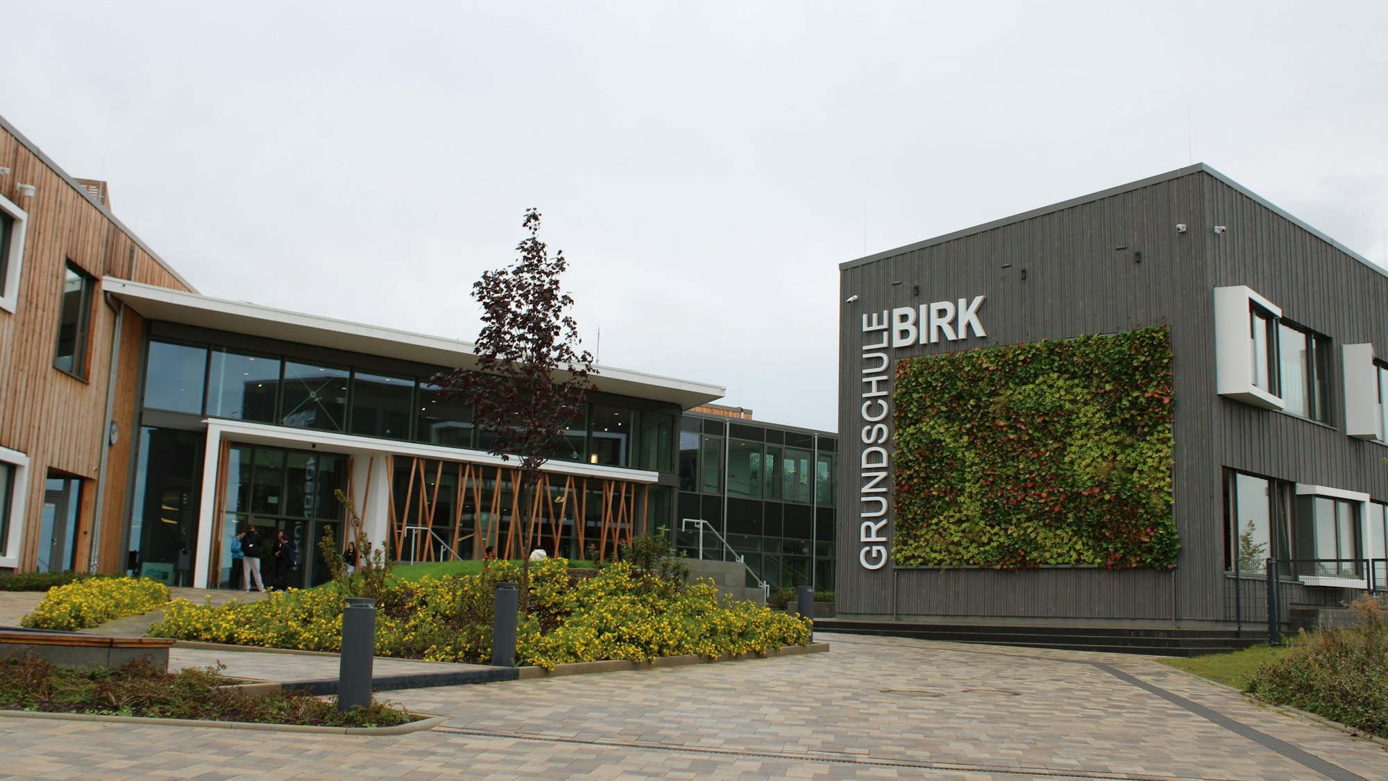 Bei der neu gebauten Grundschule Birk wird technisch nur wenig umzusetzen sein.