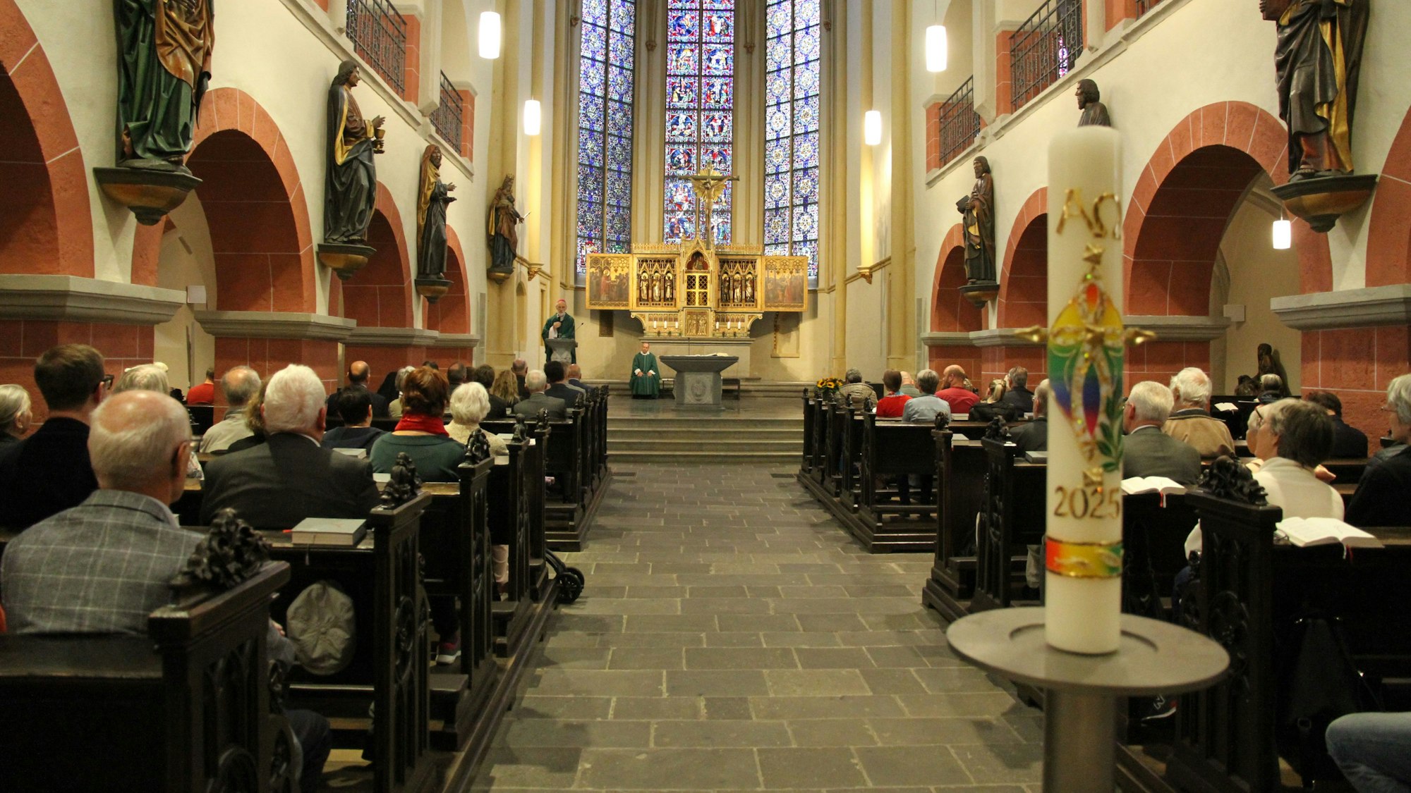 Feier zu 100 Jahren SKM Rhein-Sieg, Festmesse in Sankt Servatius
