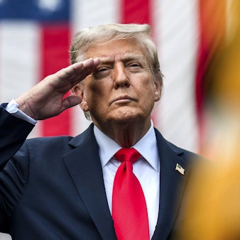 US-Präsident Donald Trump hat sich zur Luftraumverletzung durch russische Drohnen über Polen geäußert. (Archivbild)