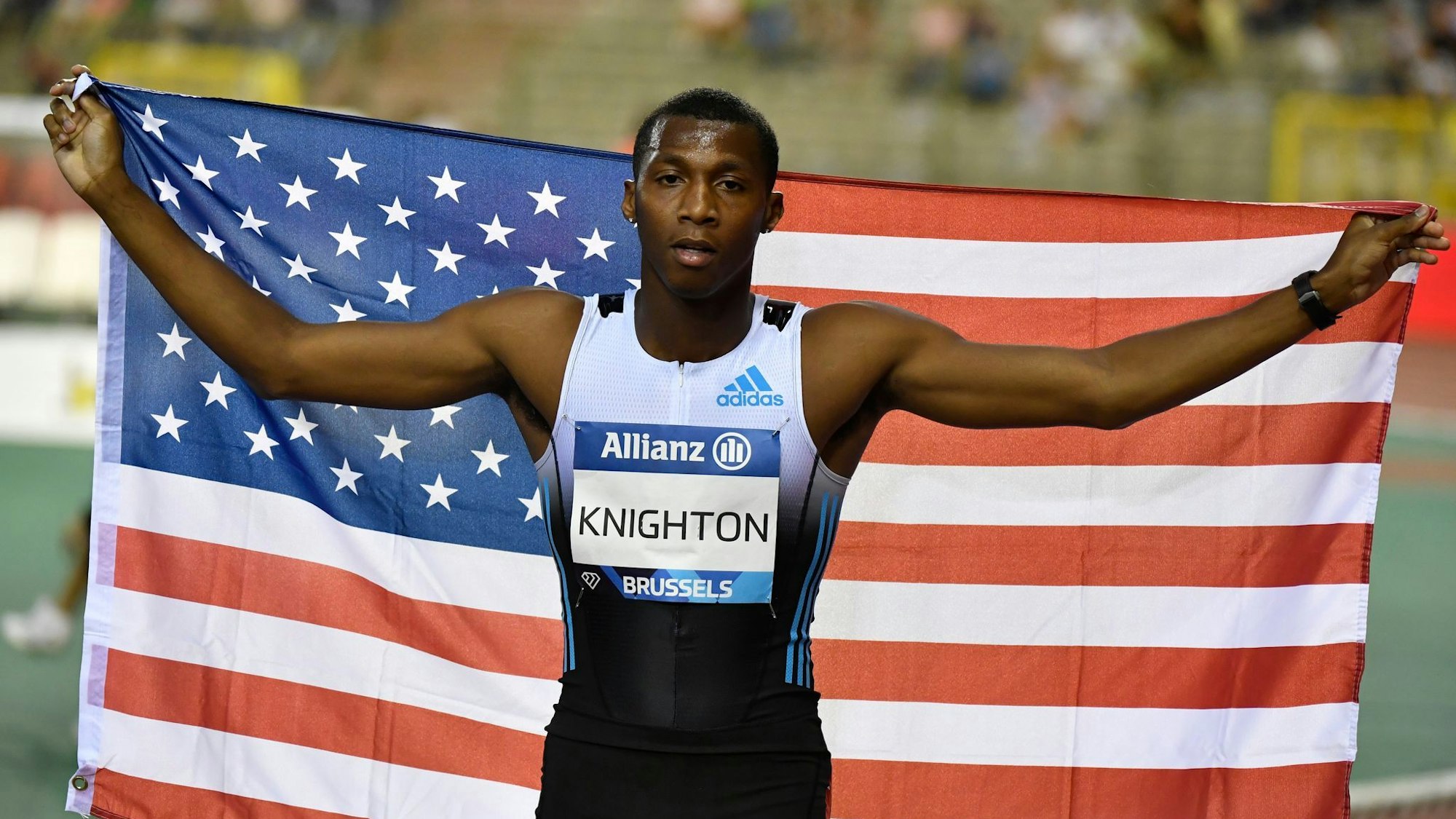 US-Sprinter Erriyon Knighton ist für vier Jahre gesperrt worden. (Archivbild)